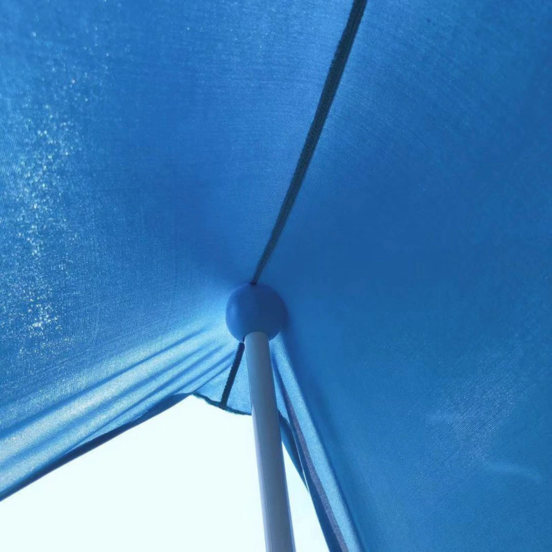Cheap Goat Tents Family Beach Tent Sunshade Outdoor Windproof UV Protection Sun Shelter Camping Hiking Fishing Picnic Tent Sun proof Lycra Fabric   